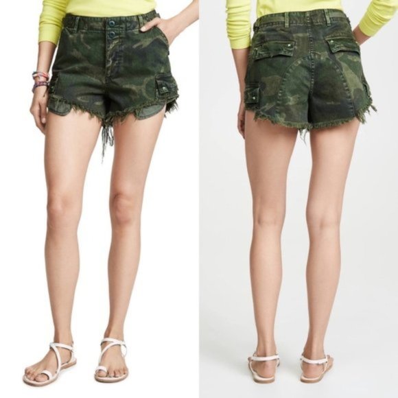 Free People Commander Cut Off Shorts.0,2,4,6,8 - Picture 8 of 9